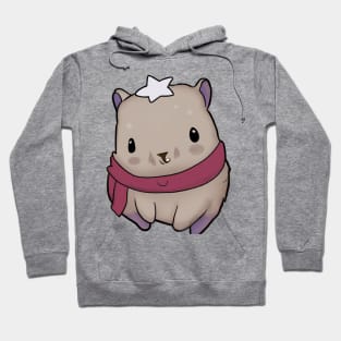 Cute Wombat Drawing Hoodie